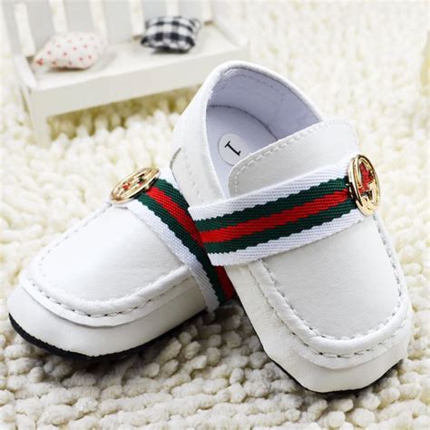 gucci infant shoes red green gold|gucci baby boy shoes sale.